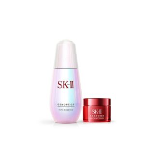 Set Serum Aura SK-II Căng Bóng Nâng Cơ 50ml & Kem Dưỡng RNA New Age Airy Milky Lotion 15g